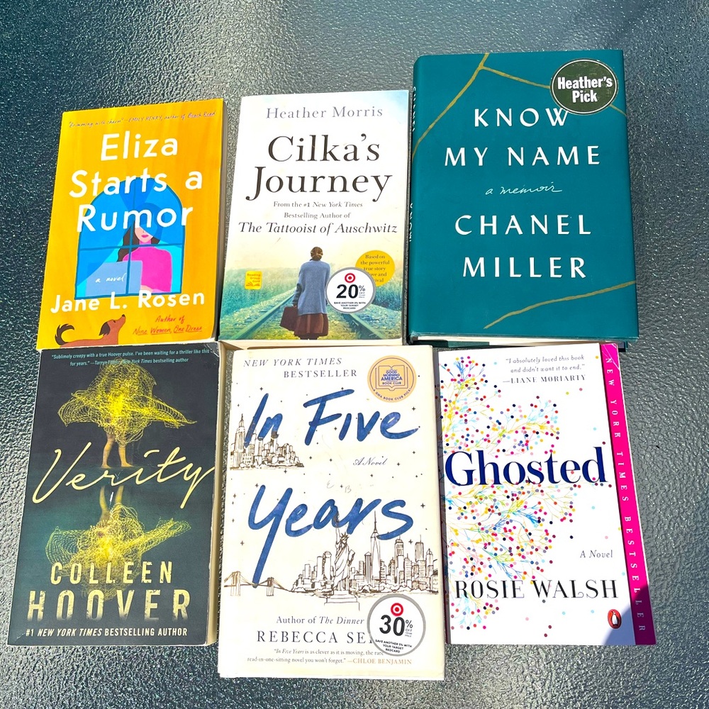 Popular Books - $5 each